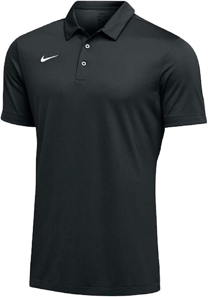 Men's Mesh Polo Shirt - Black - Image 5