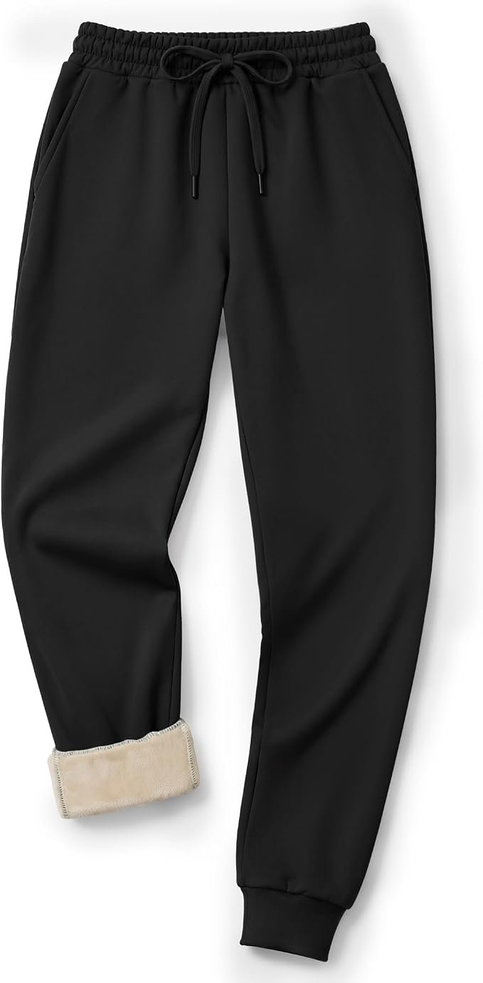 Men's Thermal Joggers - Black