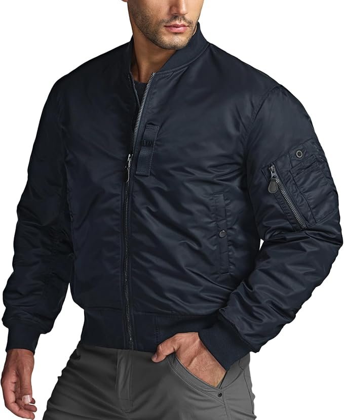 Men's Harrington Jacket - Grey - Image 2