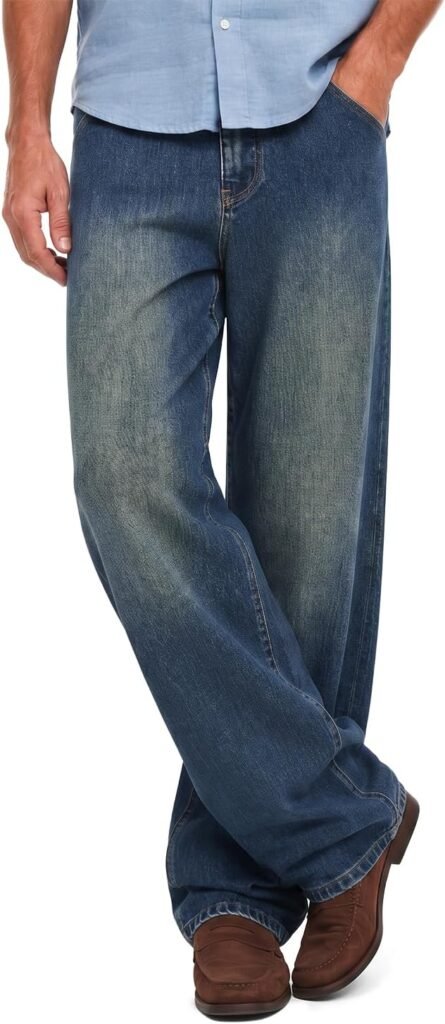 Men's Relaxed Jeans - Black