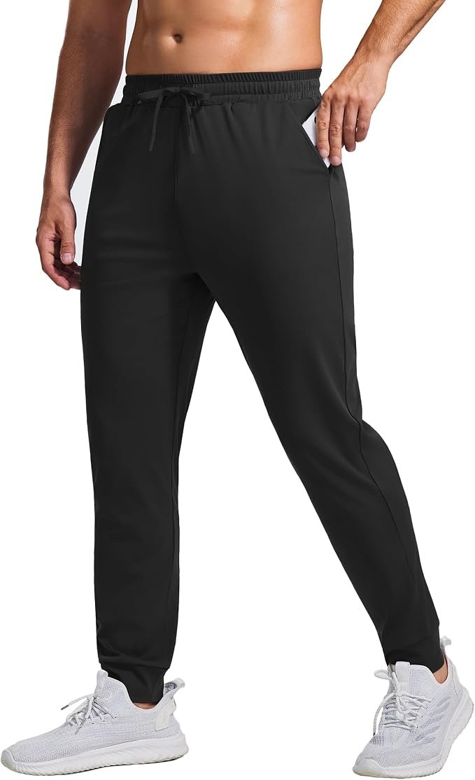 Men's Track Joggers - Grey - Image 4