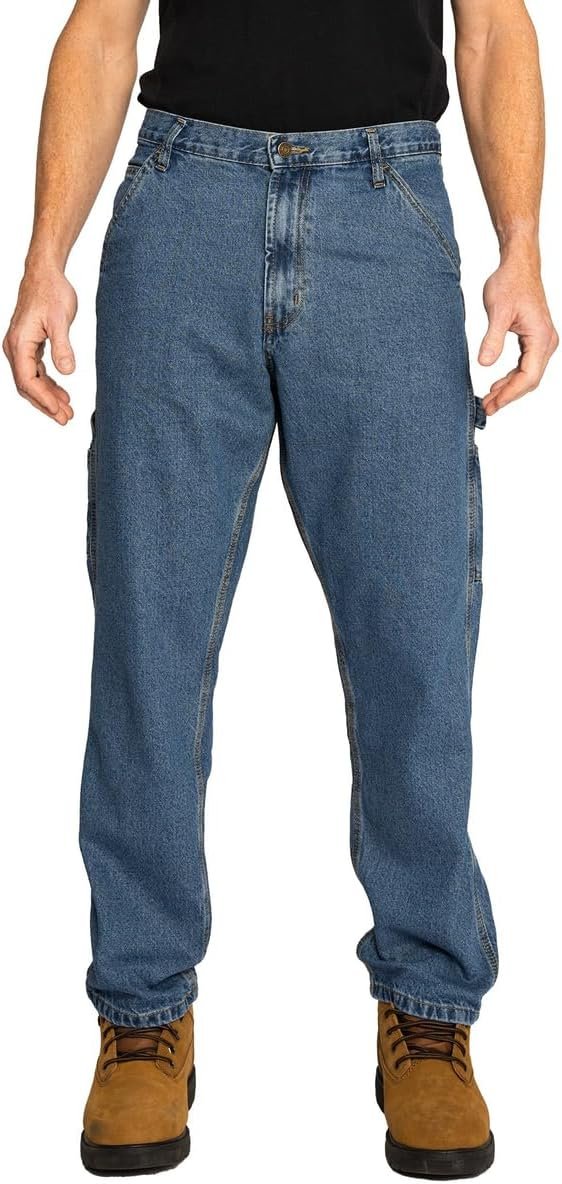 Men's Carpenter Jeans - Grey - Image 6