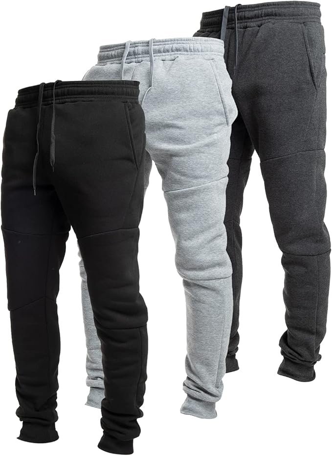 Men's Zip Pocket Joggers - Grey
