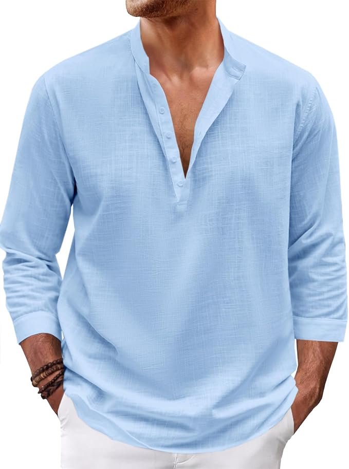 Men's Denim Shirt - Grey - Image 2