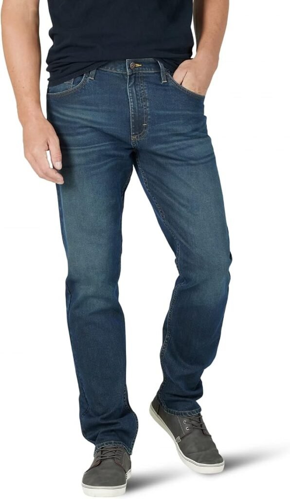 Men's Athletic Jeans - Black