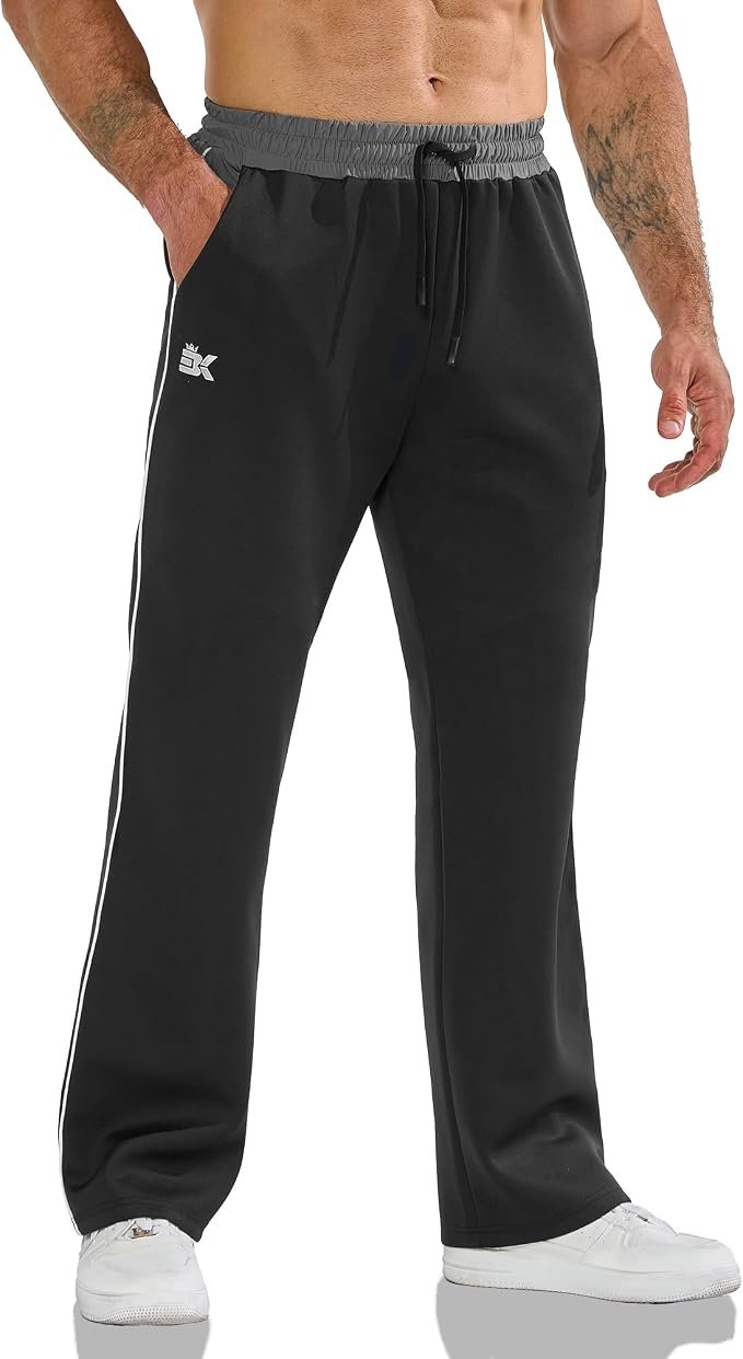 Men's Track Joggers - Grey - Image 6