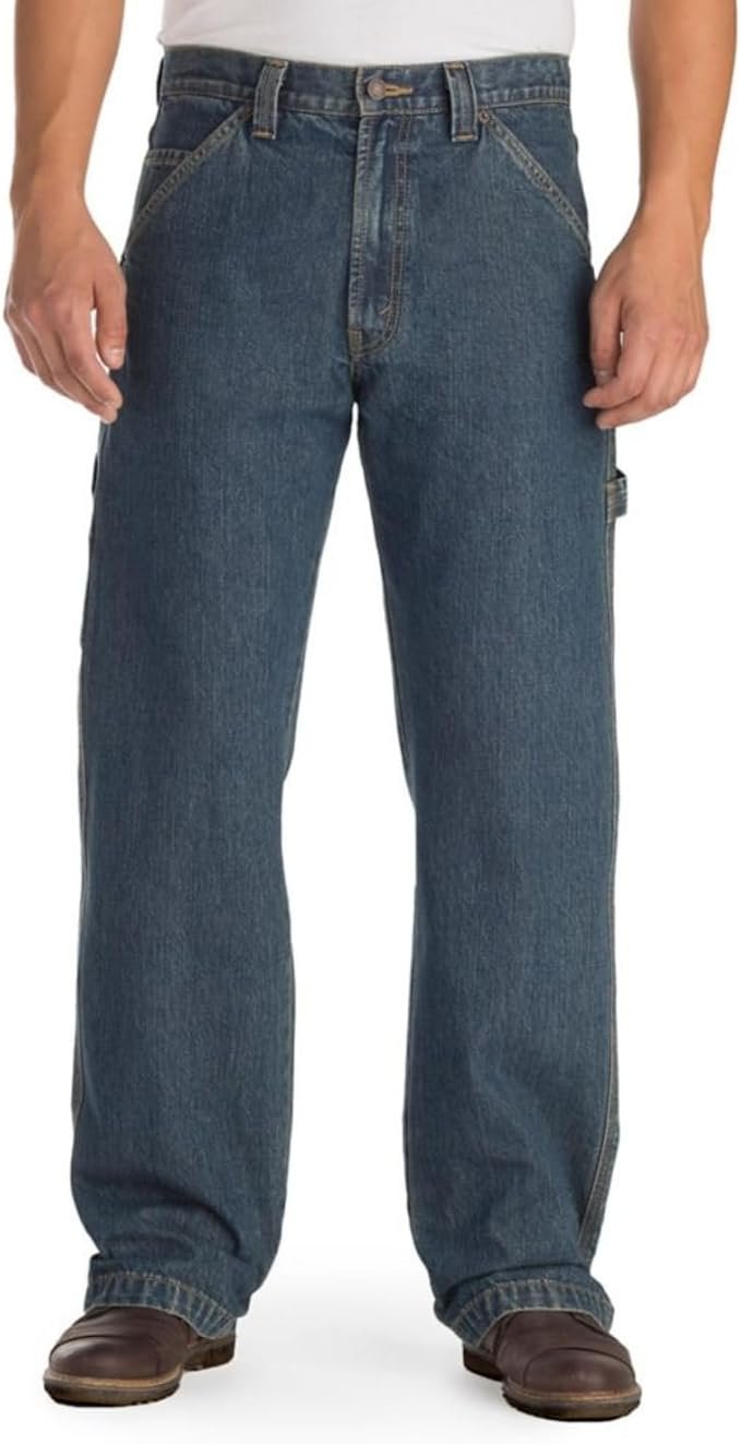 Men's Carpenter Jeans - Navy - Image 2