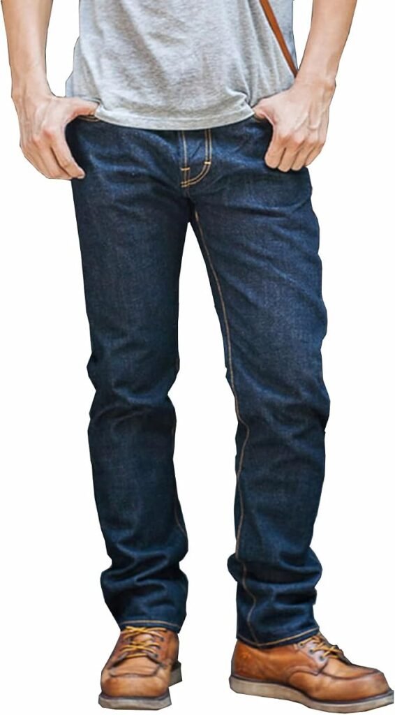 Men's Selvedge Jeans - Navy