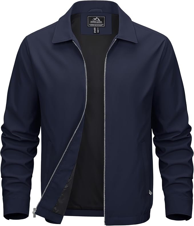 Men's Harrington Jacket - Grey