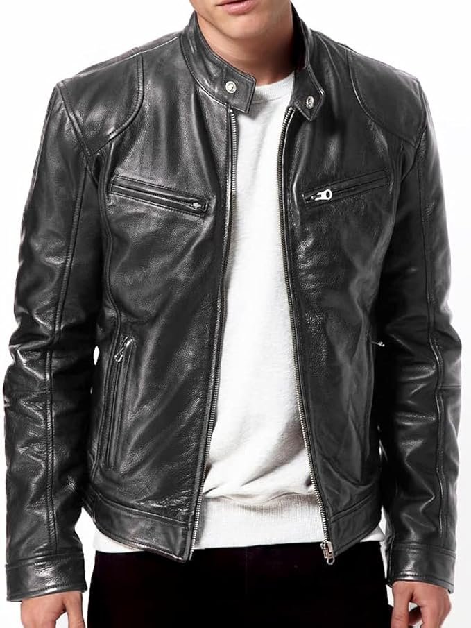Men's Moto Jacket - Black