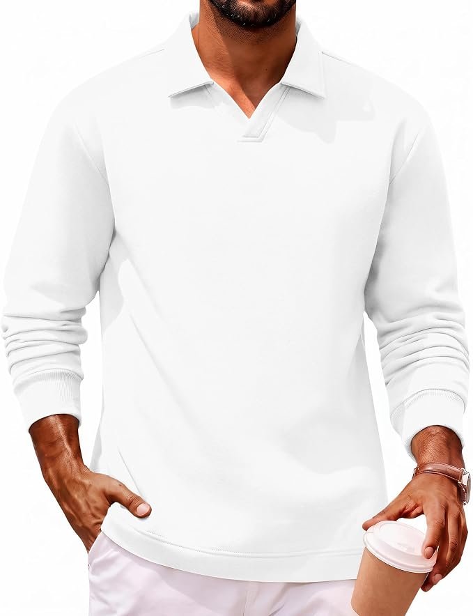 Men's Heavyweight Polo Shirt - Black