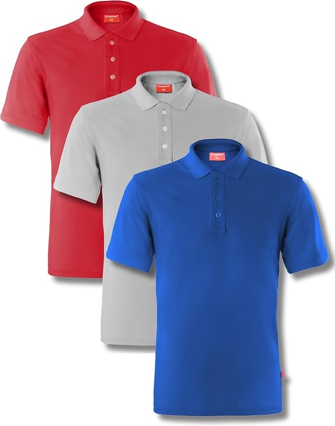 Men's Pique Polo Shirt - Black
