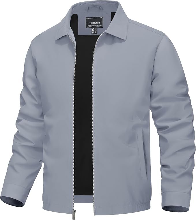 Men's Windbreaker Jacket - Navy