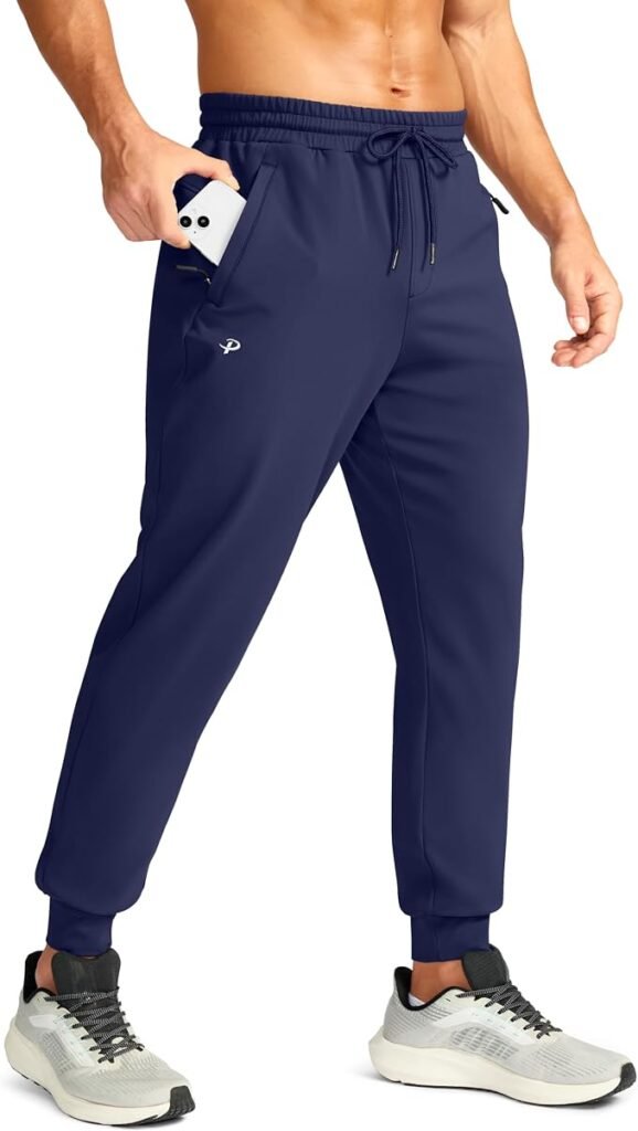 Men's Thermal Joggers - Navy