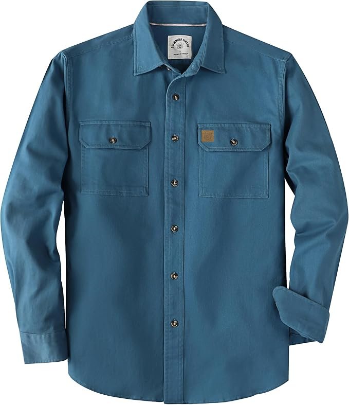 Men's Denim Shirt - Grey - Image 4