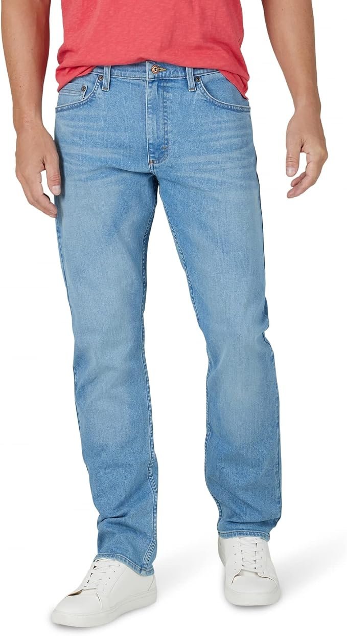 Men's Athletic Jeans - Navy - Image 5