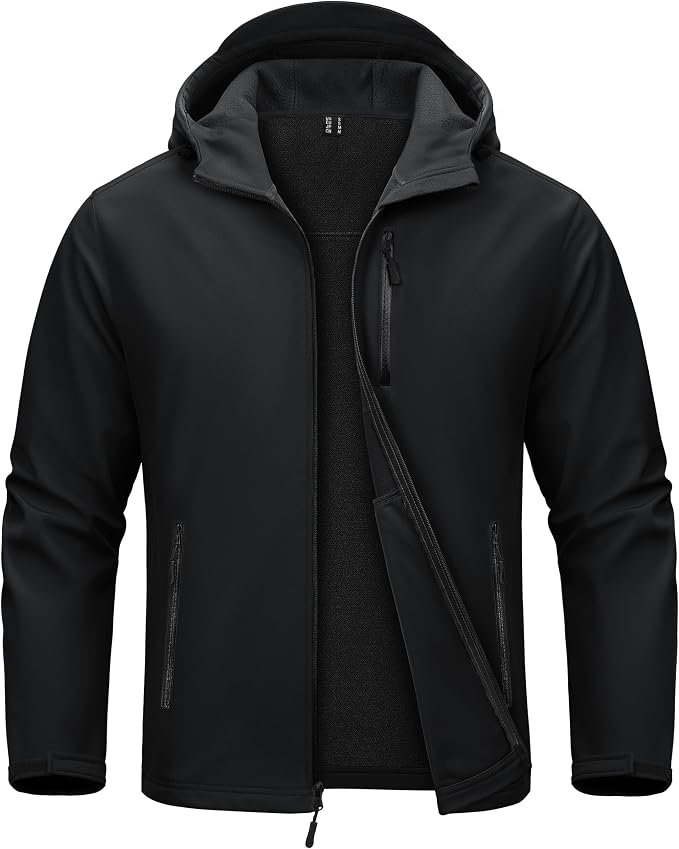 Men's Windbreaker Jacket - Grey