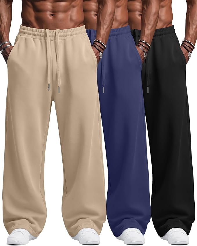 Men's Relaxed Joggers - Grey
