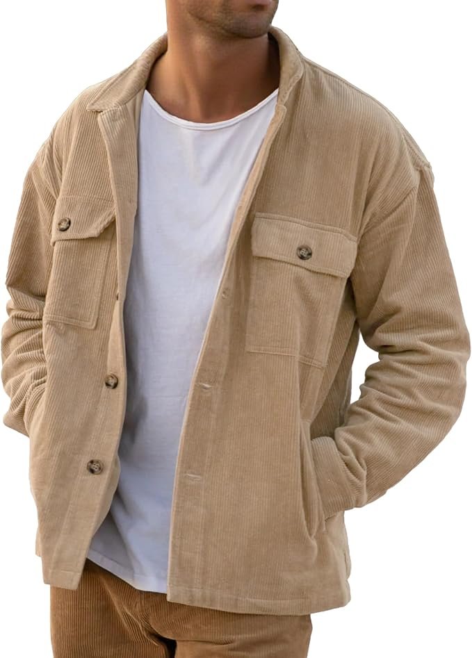 Men's Trucker Jacket - Navy - Image 6