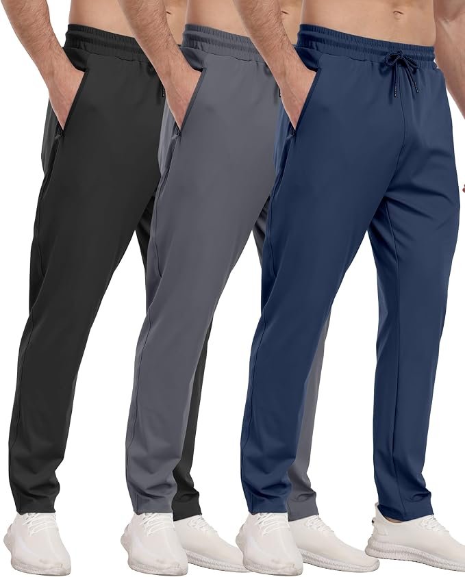 Men's Relaxed Joggers - Black