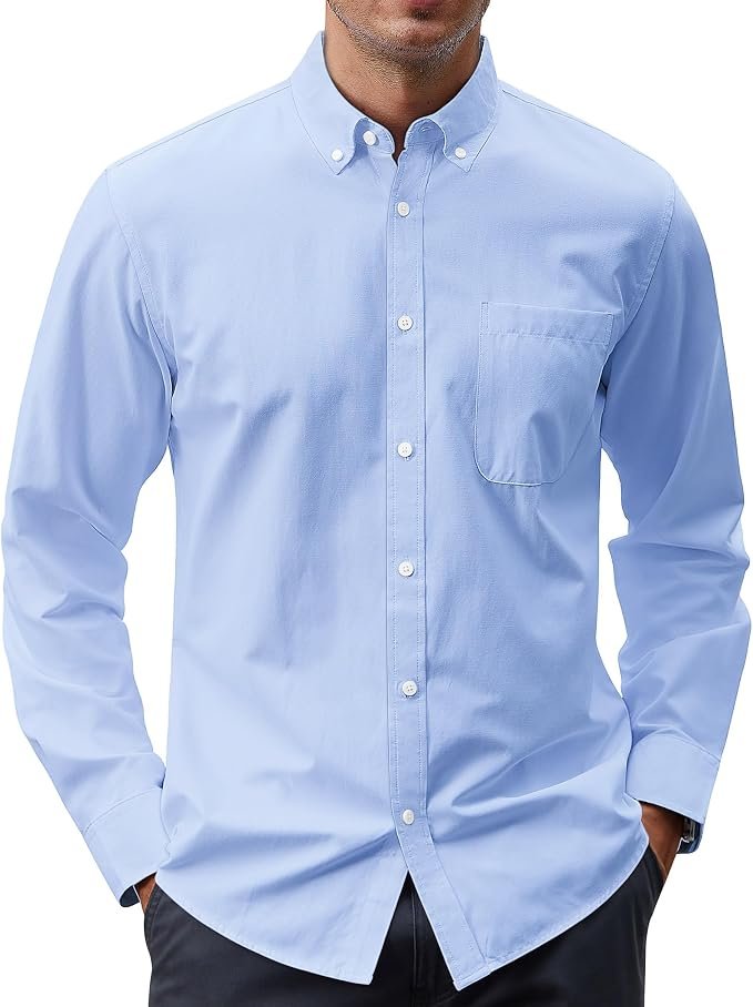 Men's Oxford Shirt - Grey