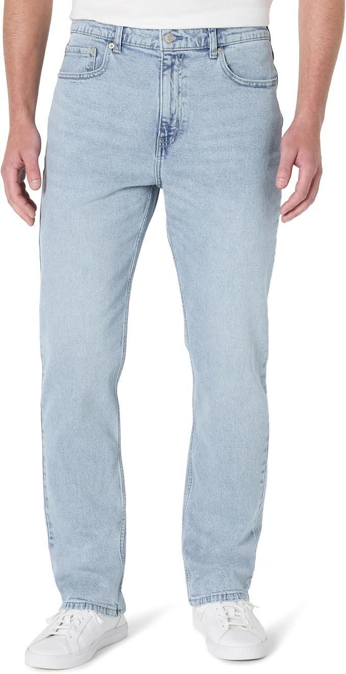 Men's Relaxed Jeans - Black - Image 5