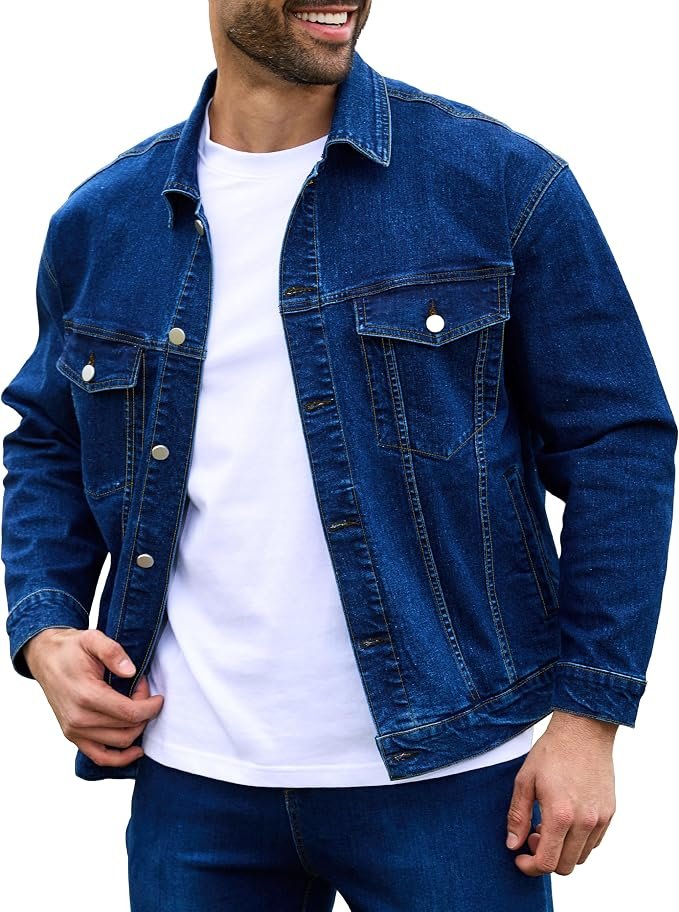 Men's Trucker Jacket - Black