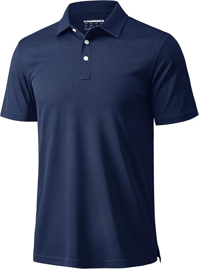 Men's Performance Polo Shirt - Navy - Image 3