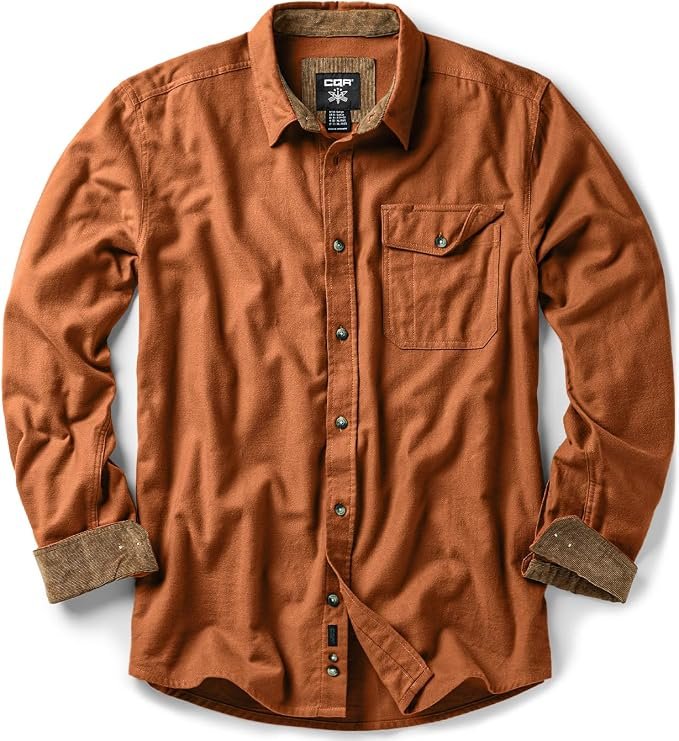 Men's Flannel Shirt - Grey - Image 6