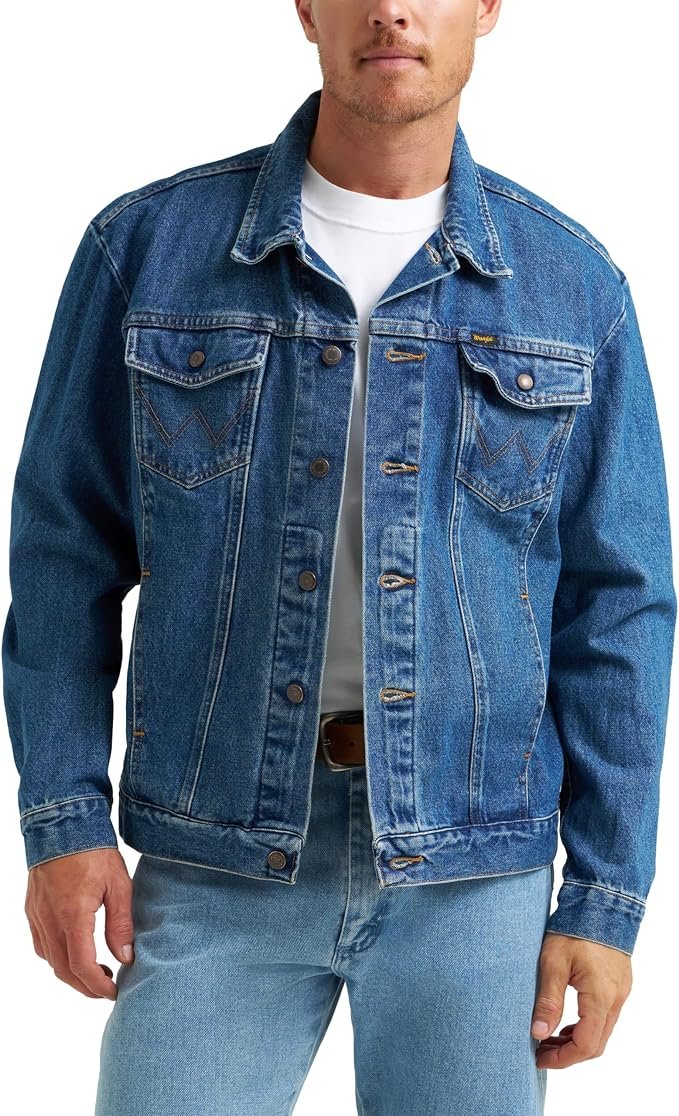 Men's Denim Jacket - Black - Image 7